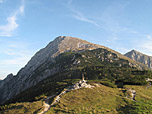 Schneibstein im Abendlicht