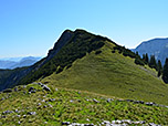 Der Ostgipfel des Schneidjochs