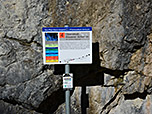 Tafel des Geologie-Lehrpfads