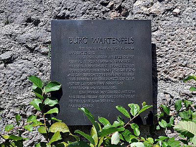 Die Burg sollte vor den Bayern schützen