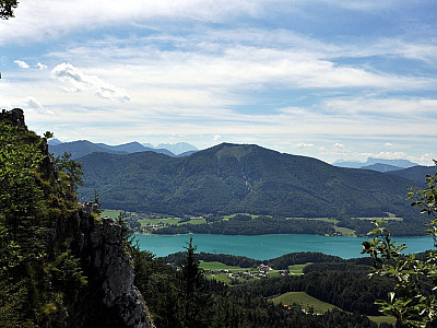 Im Südwesten der Filbling hinter dem Fuschlsee