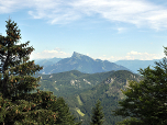 Der Schafberg im Osten