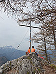...erreichen wir das Gipfelkreuz des Großen Schobersteins