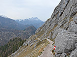 Der Abstieg Richtung Weißenbach...