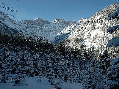 Das Karwendelgebirge...