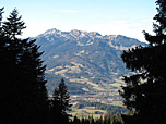 Blick zum Brauneck