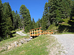 Entlang des Tesselbergbachs