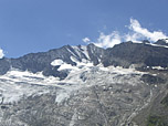 Blick auf die Hochfeiler-Nordwand