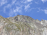 Erster Blick zum Schönbichler Horn