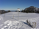 Wegweiser an der Schönkahler Hütte