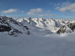 Weiter links der Blick ins Gleirschtal