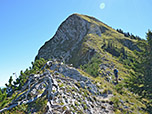 Der Gipfel ist zum Greifen nahe