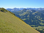 Blick zur Mondscheinspitze