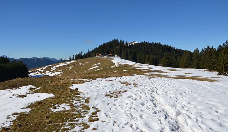 Schwarzenberg (1187 m) von Bad Feilnbach