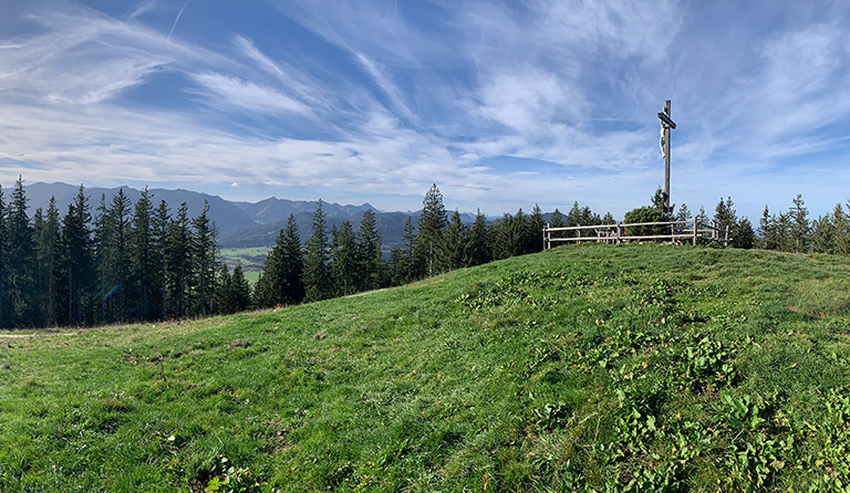 Schwarzenberg (1187 m) von Hundham