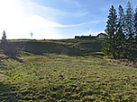 Das große Gipfelkreuz am Schwarzenberg