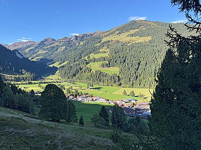 Noch ein Blick hinunter auf Aschau