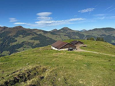 Von der Kleinmoosalm...