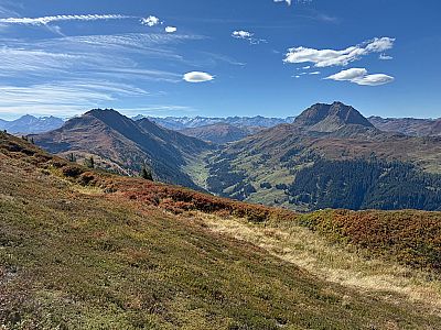 Blick zum Kleinen und zum Großen Rettenstein