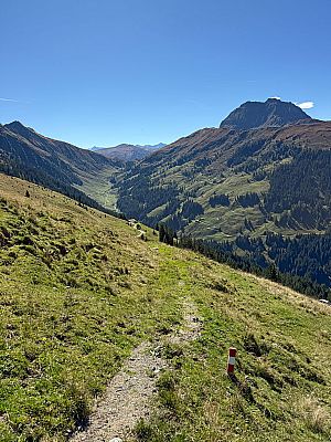 ...den wir kurz darauf wieder verlassen können