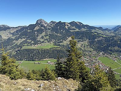 Blick hinüber zum Wendelstein