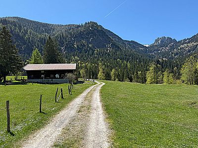 Nach der Klarer Alm...