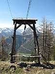 Versorgungslift für die Pasillalm