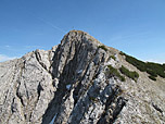 Noch ein letzter Blick zurück zur Seebergspitze