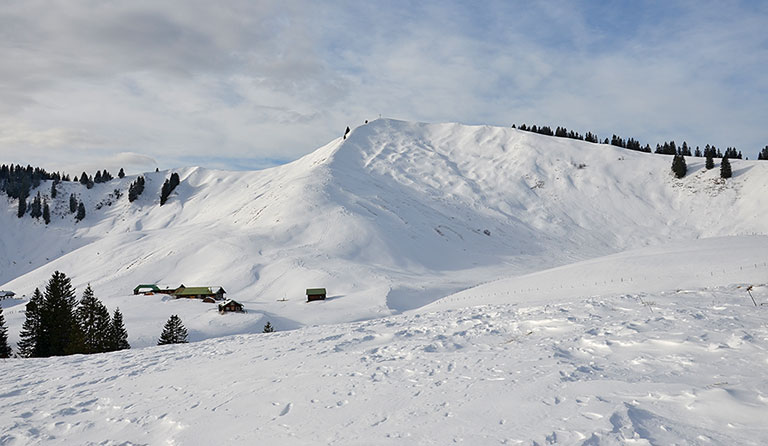 Seekarkreuz (1601 m) als Skitour