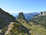 Blick zum Gschöllkopf...
