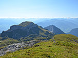 Blick übers Rofangebirge mit Haidachstellwand, Ebner Joch...
