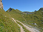 ...und steuern die Grubascharte an