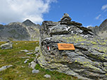 Kurz vor dem Oberseitsee, im Hintergrund die Seespitze