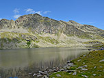 Der schöne Bergsee allein ist schon einen Besuch wert