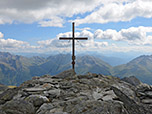 Das Gipfelkreuz der Seespitze