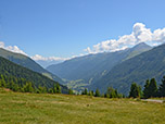 Blick zurück über das Defereggental