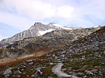 Blick zurück zu den Totenköpfen