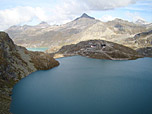 Immer wieder der Blick über den Weißsee zur Rudolfshütte