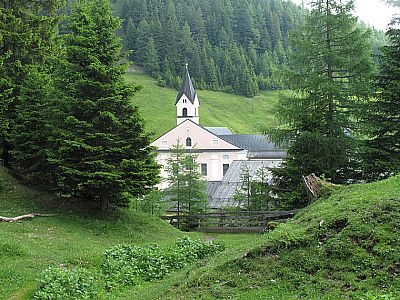 Rückblick zum Kloster