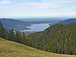 Blick auf den Tegernsee