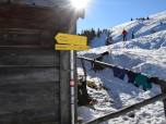 Von der Simetsberg Diensthütte ist es noch eine knappe Stunde zum Gipfel