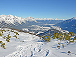 Blick über das Inntal zum Karwendel