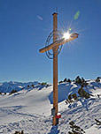 Gipfelkreuz am Simmering