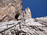 Der Hunerscharten-Klettersteig