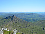 Blick über den Y Lliwedd Richtung Süden
