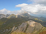 Blick zum Peitlerkofel...