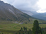 Blick zur Gampenalm