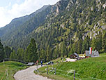 Wir nähern uns der Kaserillalm