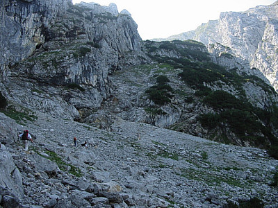 Trittsichherheit muss hier vorhanden sein