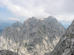 Die Ellmauer Halt, der höchste Punkt des Wilden Kaisers